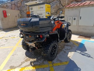 Quad Can-Am 650 Negro/Naranja