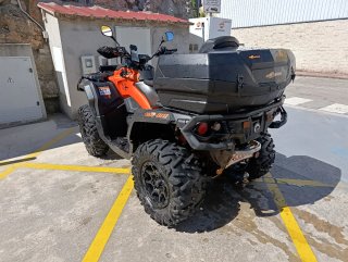 Quad Can-Am 650 Negro/Naranja