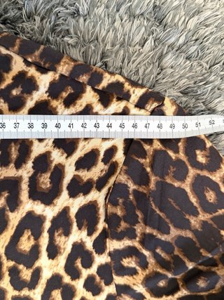 Camiseta Shein Leopardo Manga Larga Talla L