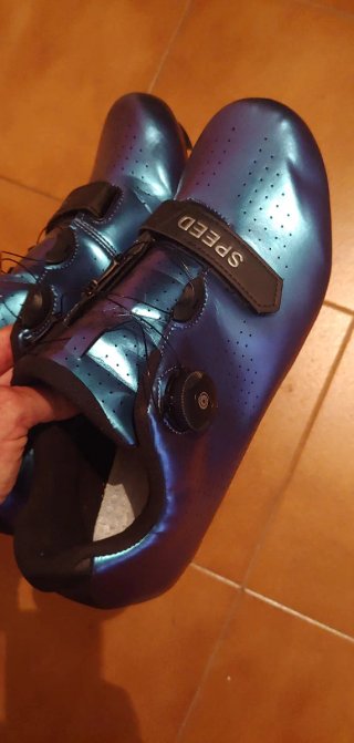 Zapatillas Ciclismo Speed Azul