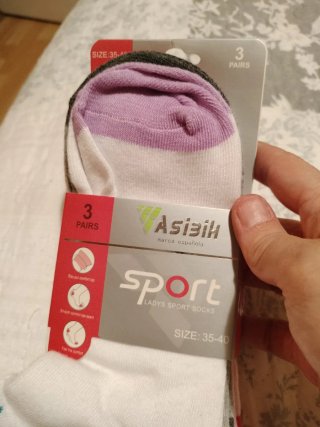 Calcetines deportivos mujer Asibik 3 pares