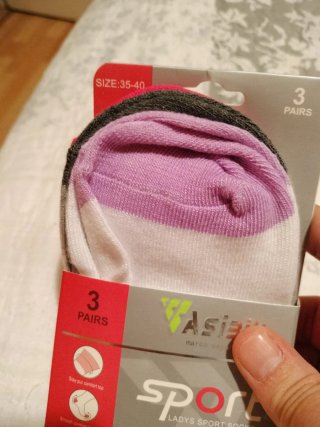 Calcetines deportivos mujer Asibik 3 pares