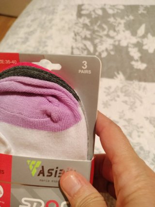 Calcetines deportivos mujer Asibik 3 pares