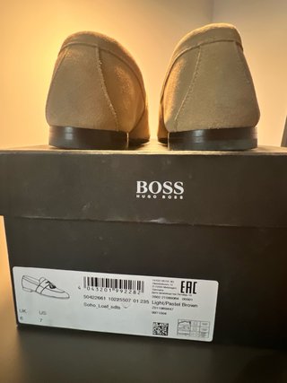 Mocasines Hugo Boss Hombre Beige