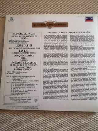 Vinilo Historia de la Música Clásica