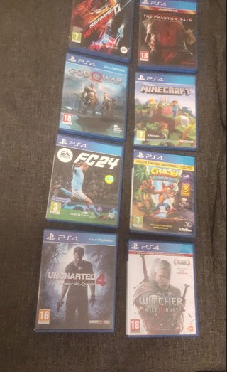 Lote Juegos PS4