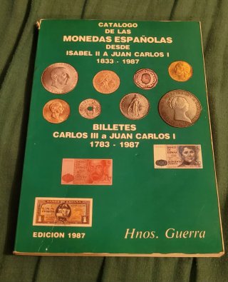 Catálogo Monedas Españolas 1833-1987