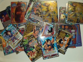 Lote +70 Cartas Dragon Ball
