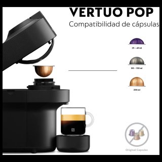 Cafetera Nespresso Vertuo Pop DeLonghi