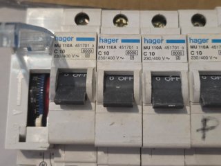 Diferencial cuadro Eléctrico Hager C10 C16
