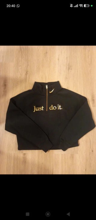 Sudadera Nike Negra Just Do It