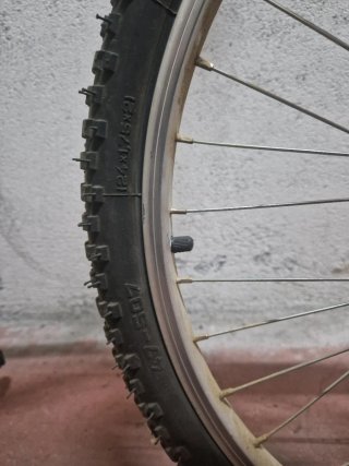 Bicicleta Montaña Azul y Morado
