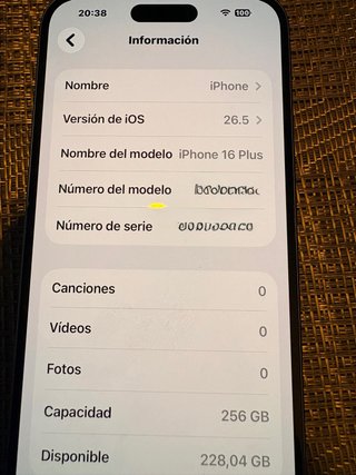 iPhone 16 Plus 256GB Verde