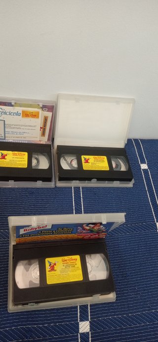 Lote 5 VHS Disney
