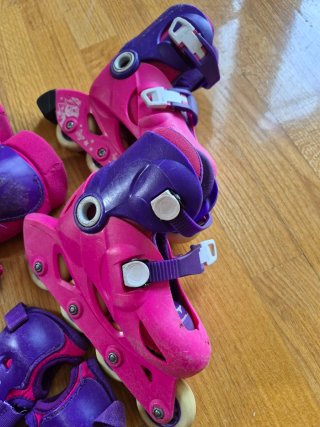 Patines Oxelo Talla 30-32 + Protecciones