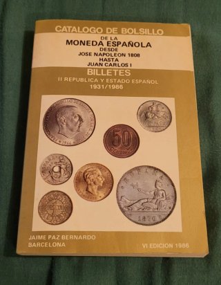 Catálogo Moneda Española 1931-1986
