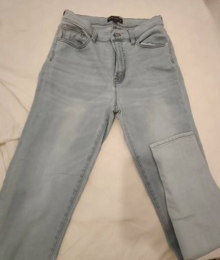 Pantalones Calvin Klein Jeans Azules Rotos