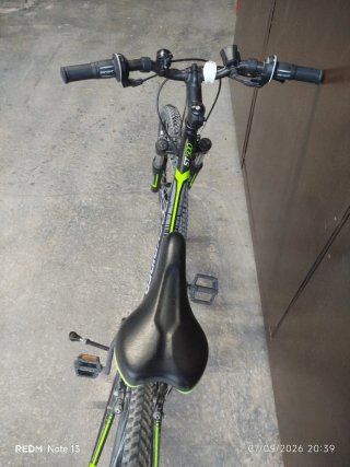 Bicicleta Rockrider 24 Negra