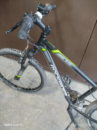 Bicicleta Rockrider 24 Negra