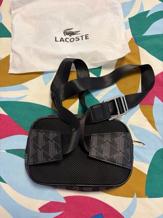 Riñonera Lacoste Negra