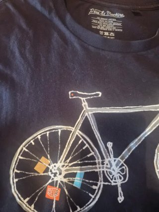 Camiseta Deus ex Machina Negra Bicicleta