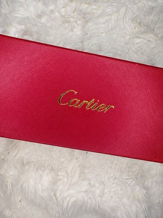 Gafas Cartier Negro y Dorado