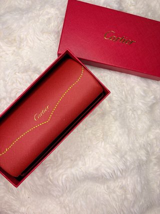 Gafas Cartier Negro y Dorado