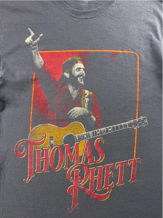 Graphic T-Shirt Thomas Rett Tour 2021 Grey Retro