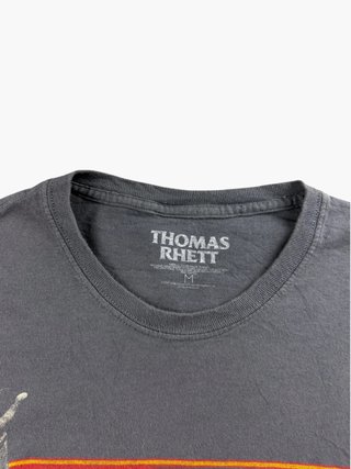 Graphic T-Shirt Thomas Rett Tour 2021 Grey Retro
