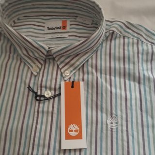 0083 Camisa Timberland de rayas talla L