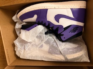 Nike Air Jordan 1 Zoom CMFT Morado Talla 42