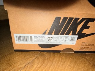 Nike Air Jordan 1 Zoom CMFT Morado Talla 42