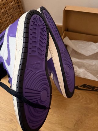 Nike Air Jordan 1 Zoom CMFT Morado Talla 42