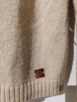 Jersey Purificación García Beige Talla L