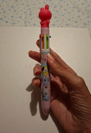 Penna multicolore BT21 Cookie