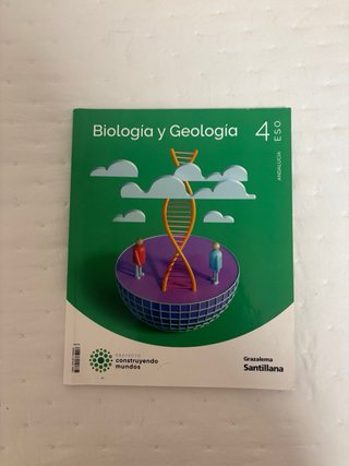 Pack libros Biología y Geología 4º ESO Santillana