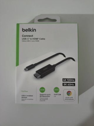 Cavo Belkin USB-C a HDMI 2M 8K ad alta velocità