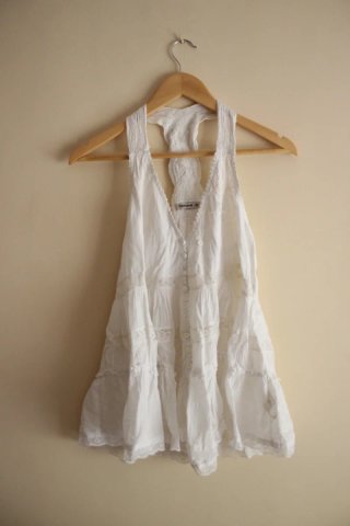 Top blanco Desigual