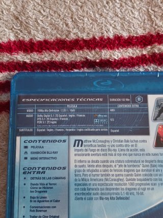 L'Impero del Fuoco PRIMA EDIZIONE Blu-ray