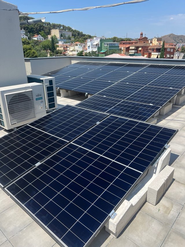 Instalación placas solares, fotovoltaica