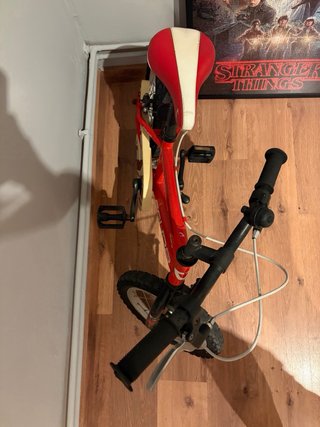 Bicicleta Infantil Conor Roja y Blanca