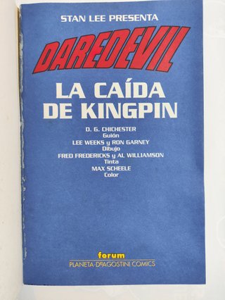Daredevil – La Caída de Kingpin – Forum – Grandes