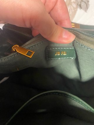 Bolso JW PEI verde cocodrilo