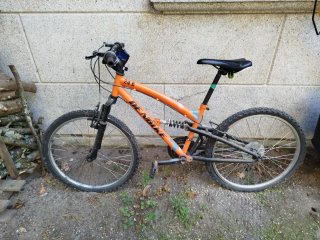 Bicicleta Montaña 24 Naranja