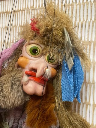 Espectacular Marioneta de Hilo Artesanal - Persona