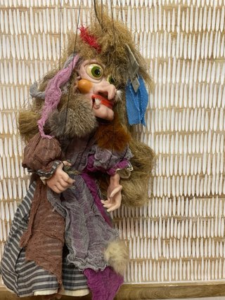 Espectacular Marioneta de Hilo Artesanal - Persona