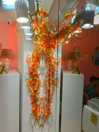 Ramo de flores artificiales decorativas
