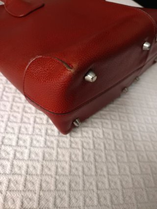 Bolso Lotusse Color Teja Piel