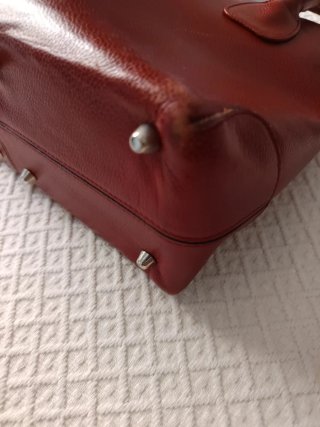 Bolso Lotusse Color Teja Piel