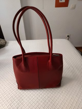 Bolso Lotusse Color Teja Piel